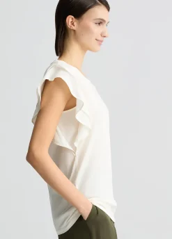 Liu Jo T-shirt avec fronces|Femme T-Shirts Et Tops