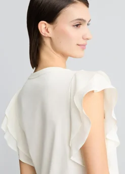 Liu Jo T-shirt avec fronces|Femme T-Shirts Et Tops
