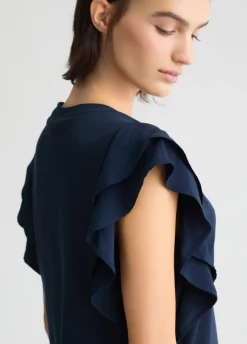 Liu Jo T-shirt avec fronces|Femme Vêtements De Sport|T-Shirts Et Tops