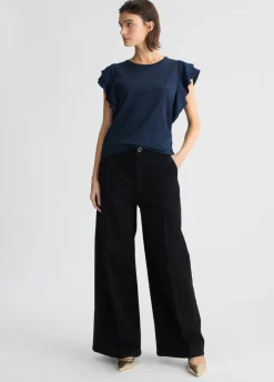 Liu Jo T-shirt avec fronces|Femme Vêtements De Sport|T-Shirts Et Tops