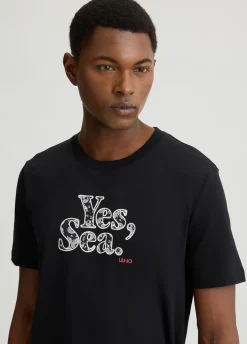 Liu Jo T-shirt avec imprimé|Homme Polos Et T-Shirts