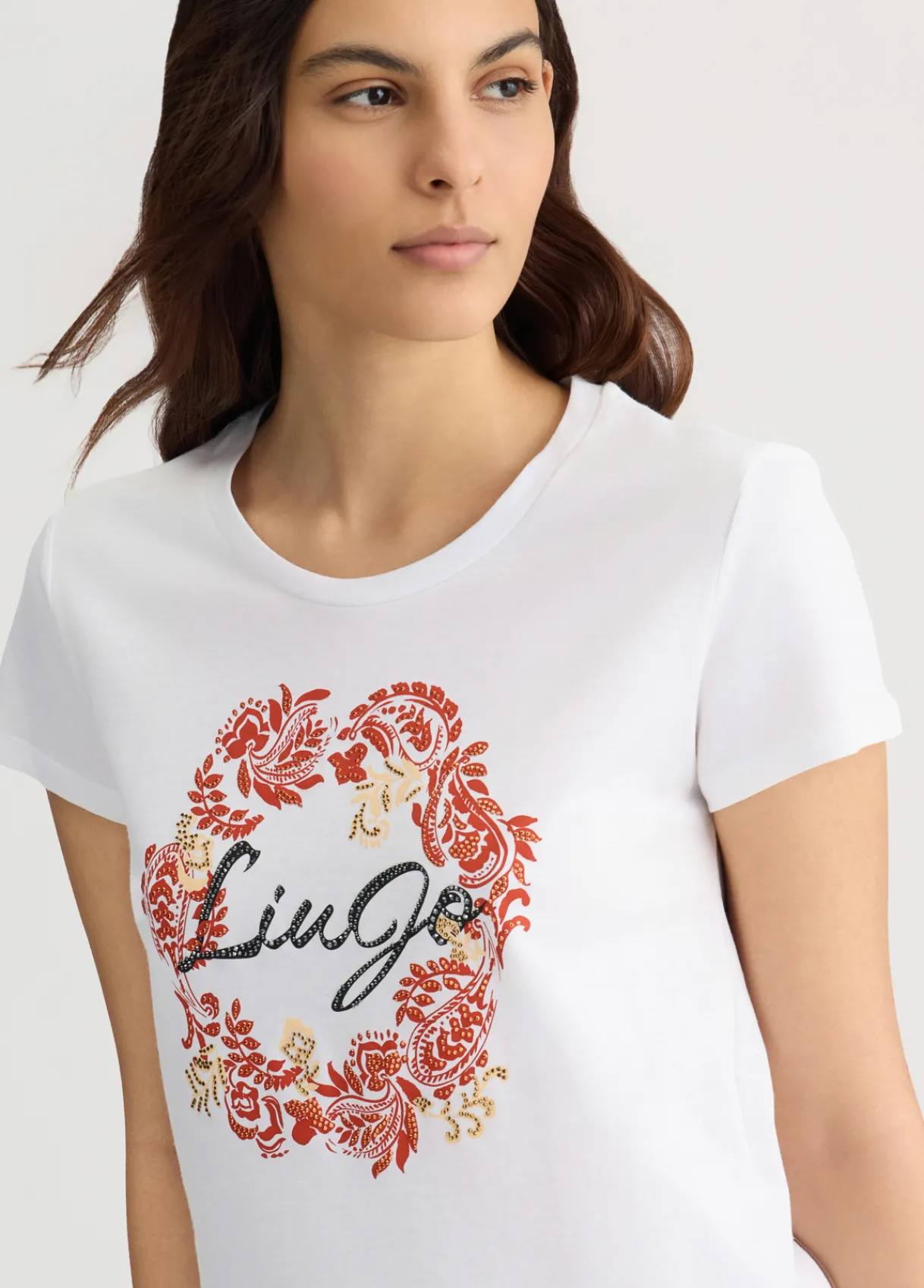 Liu Jo T-shirt avec imprimé à fleurs|Femme T-Shirts Et Tops