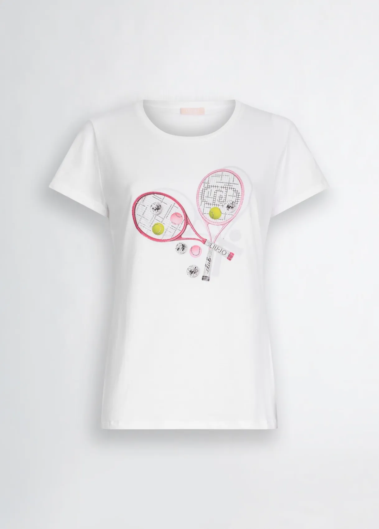 Liu Jo T-shirt avec imprimé et strass|Femme T-Shirts Et Tops