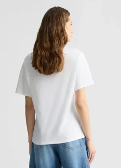 Liu Jo T-shirt avec imprimé et strass|Femme T-Shirts Et Tops