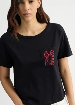 Liu Jo T-shirt avec logo|Femme Mode Plage|T-Shirts Et Tops
