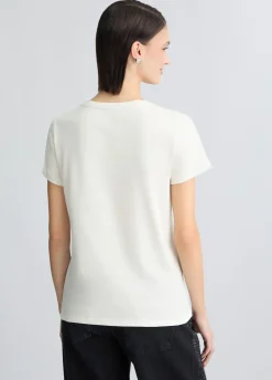 Liu Jo T-shirt avec logo et strass|Femme Vêtements De Sport|T-Shirts Et Tops