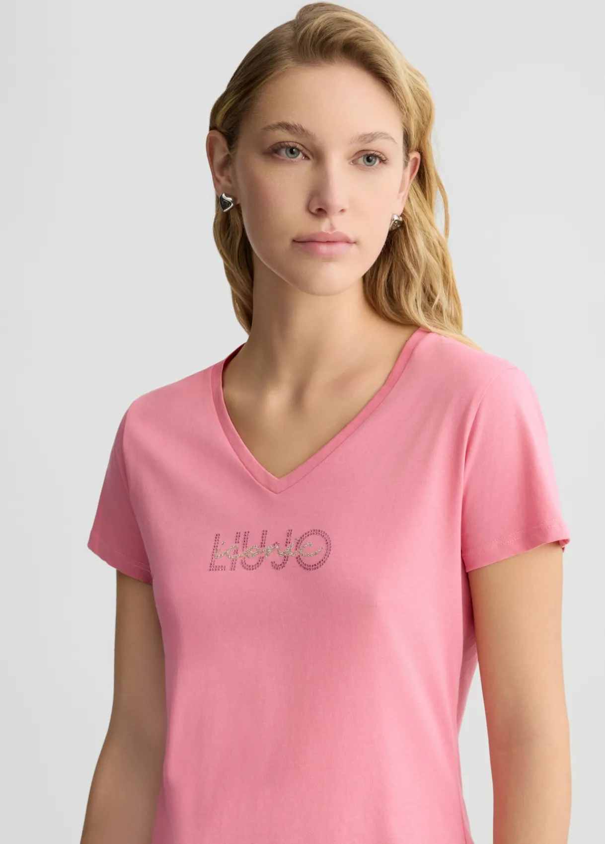 Liu Jo T-shirt avec logo et strass|Femme Vêtements De Sport|T-Shirts Et Tops