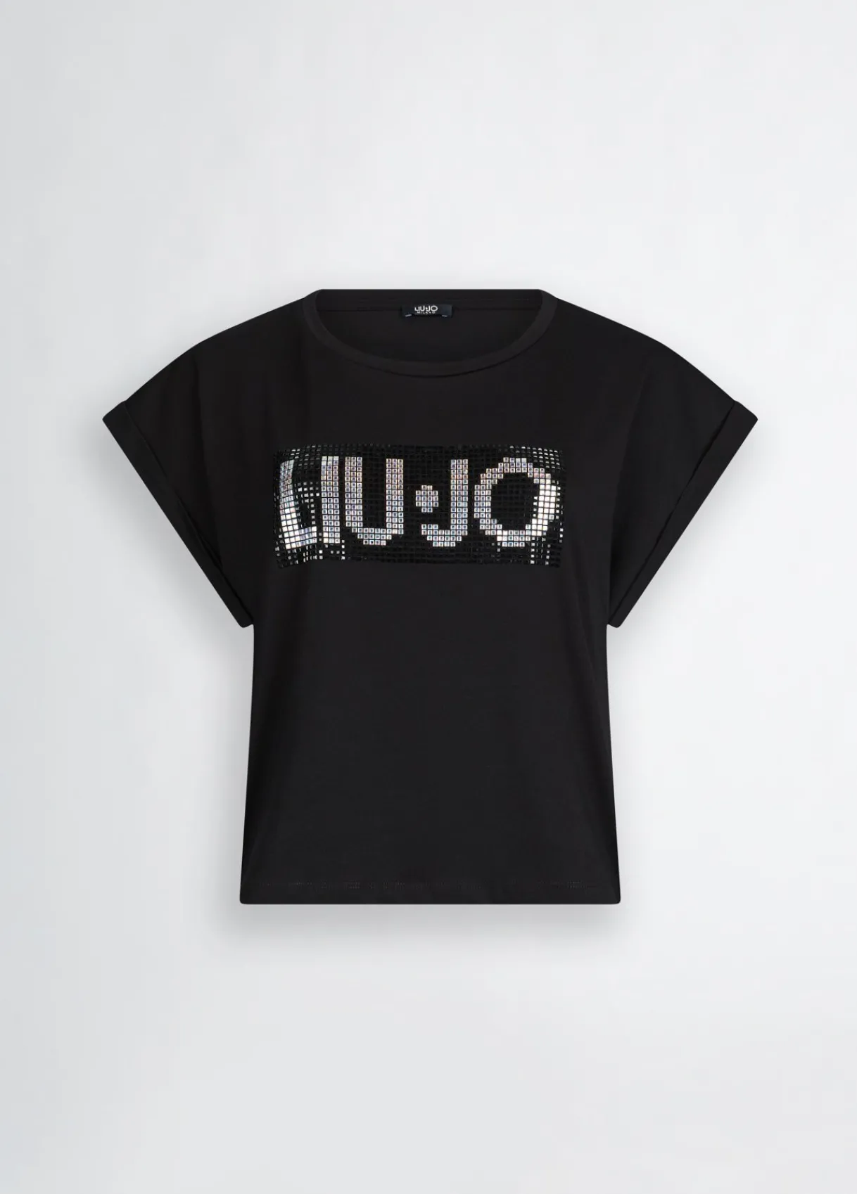 Liu Jo T-shirt avec logo et strass|Femme Mode Plage|T-Shirts Et Tops