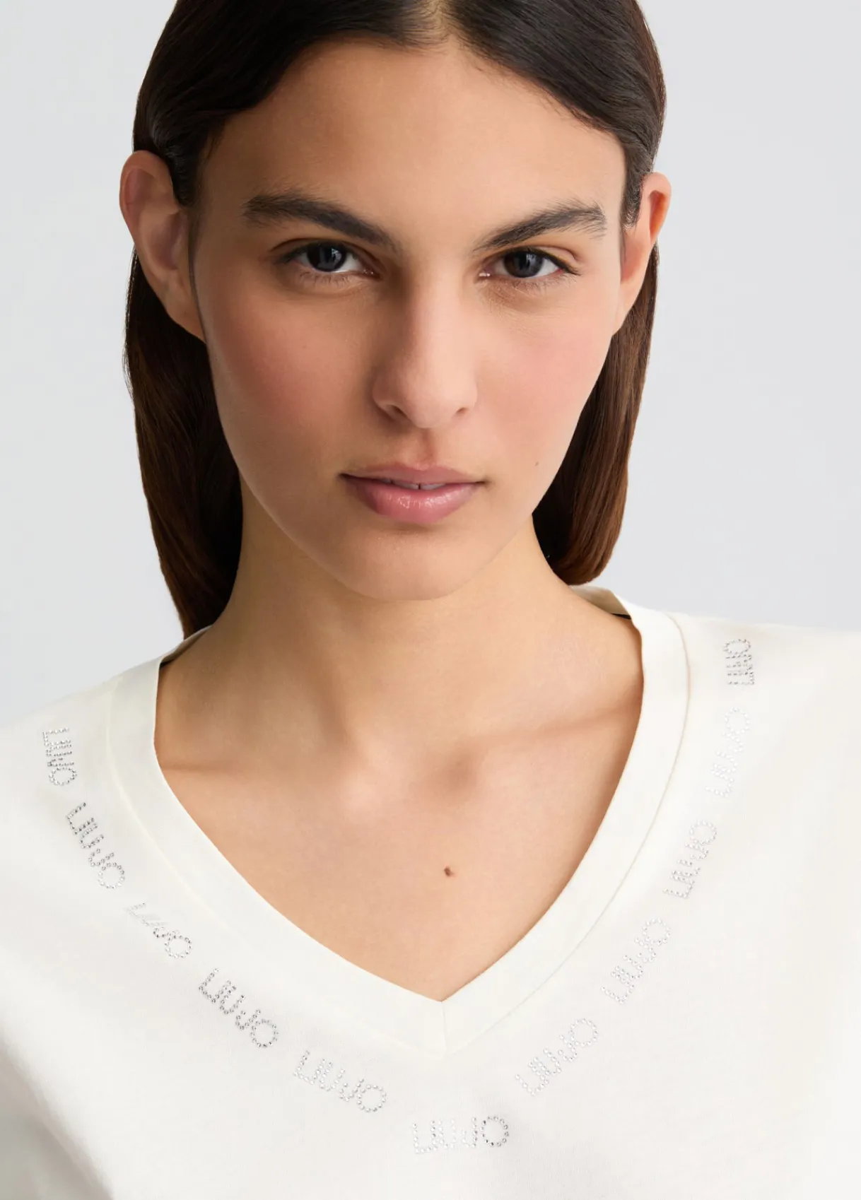 Liu Jo T-shirt avec logo et strass|Femme Vêtements De Sport|T-Shirts Et Tops
