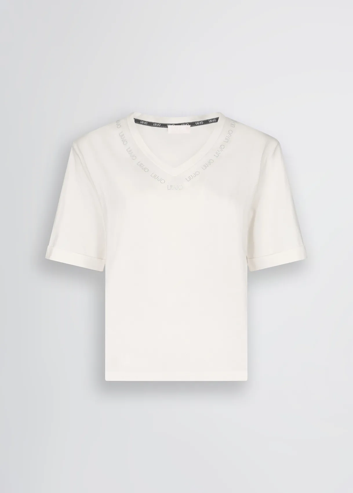 Liu Jo T-shirt avec logo et strass|Femme Vêtements De Sport|T-Shirts Et Tops