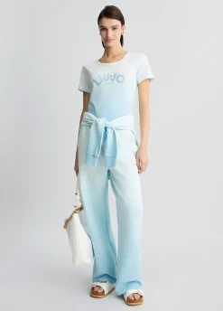 Liu Jo T-shirt avec logo et strass|Femme Vêtements De Sport
