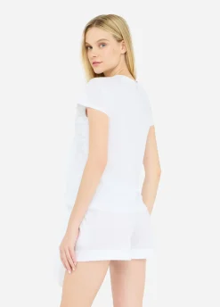 Liu Jo T-shirt avec nœud|Femme T-Shirts Et Tops