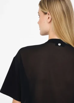 Liu Jo T-shirt avec perles et strass|Femme T-Shirts Et Tops