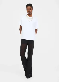 Liu Jo T-shirt avec perles et strass|Femme T-Shirts Et Tops