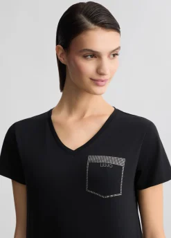 Liu Jo T-shirt avec strass|Femme Vêtements De Sport|T-Shirts Et Tops