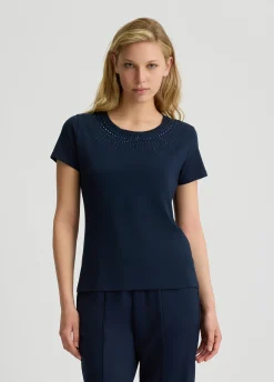 Liu Jo T-shirt avec strass|Femme Vêtements De Sport|T-Shirts Et Tops