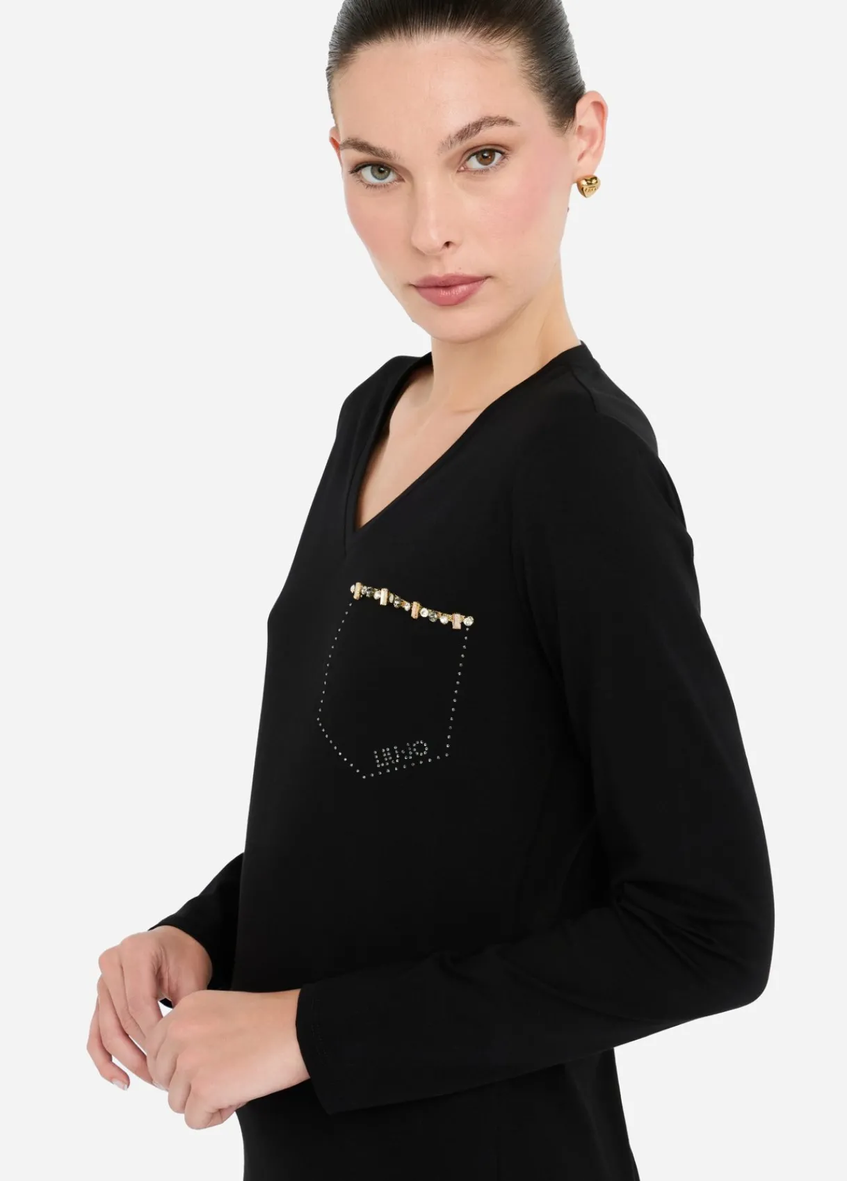 Liu Jo T-shirt avec strass|Femme T-Shirts Et Tops