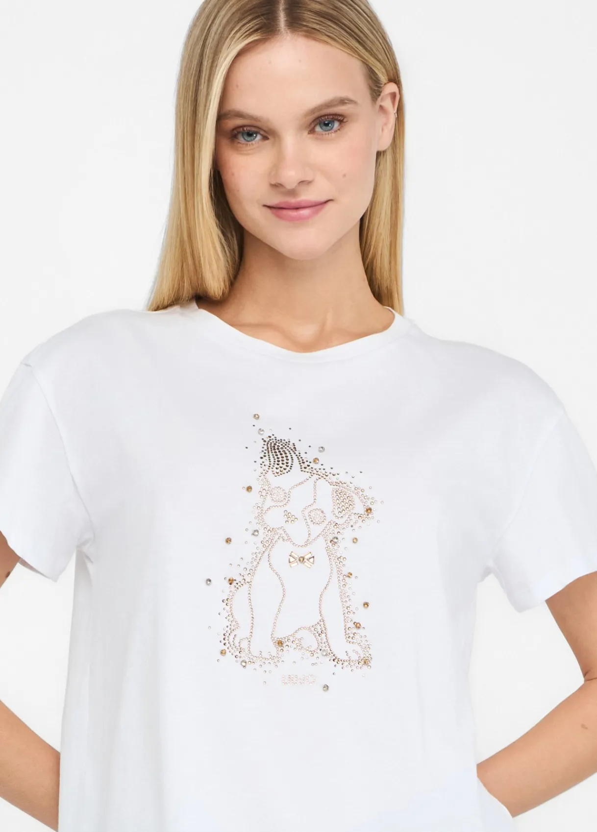 Liu Jo T-shirt avec strass|Femme T-Shirts Et Tops