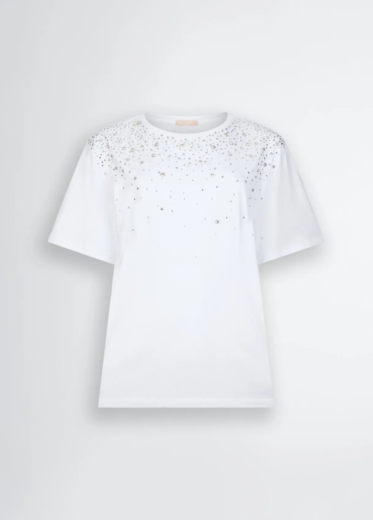 Liu Jo T-shirt avec strass et médaillons|Femme T-Shirts Et Tops