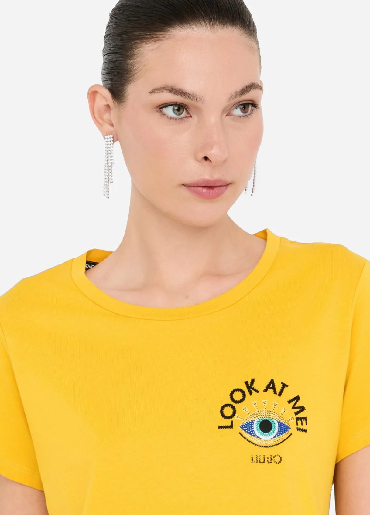 Liu Jo T-shirt en coton|Femme T-Shirts Et Tops