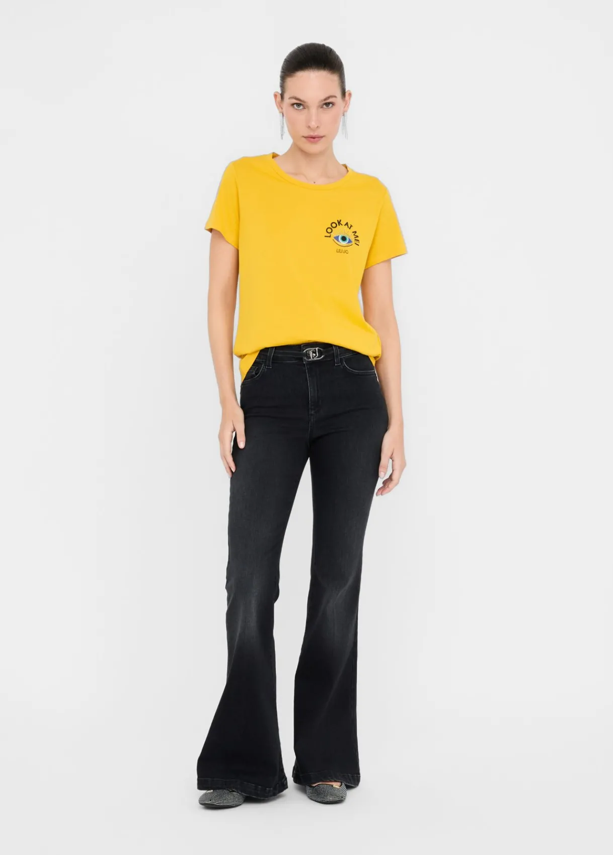 Liu Jo T-shirt en coton|Femme T-Shirts Et Tops
