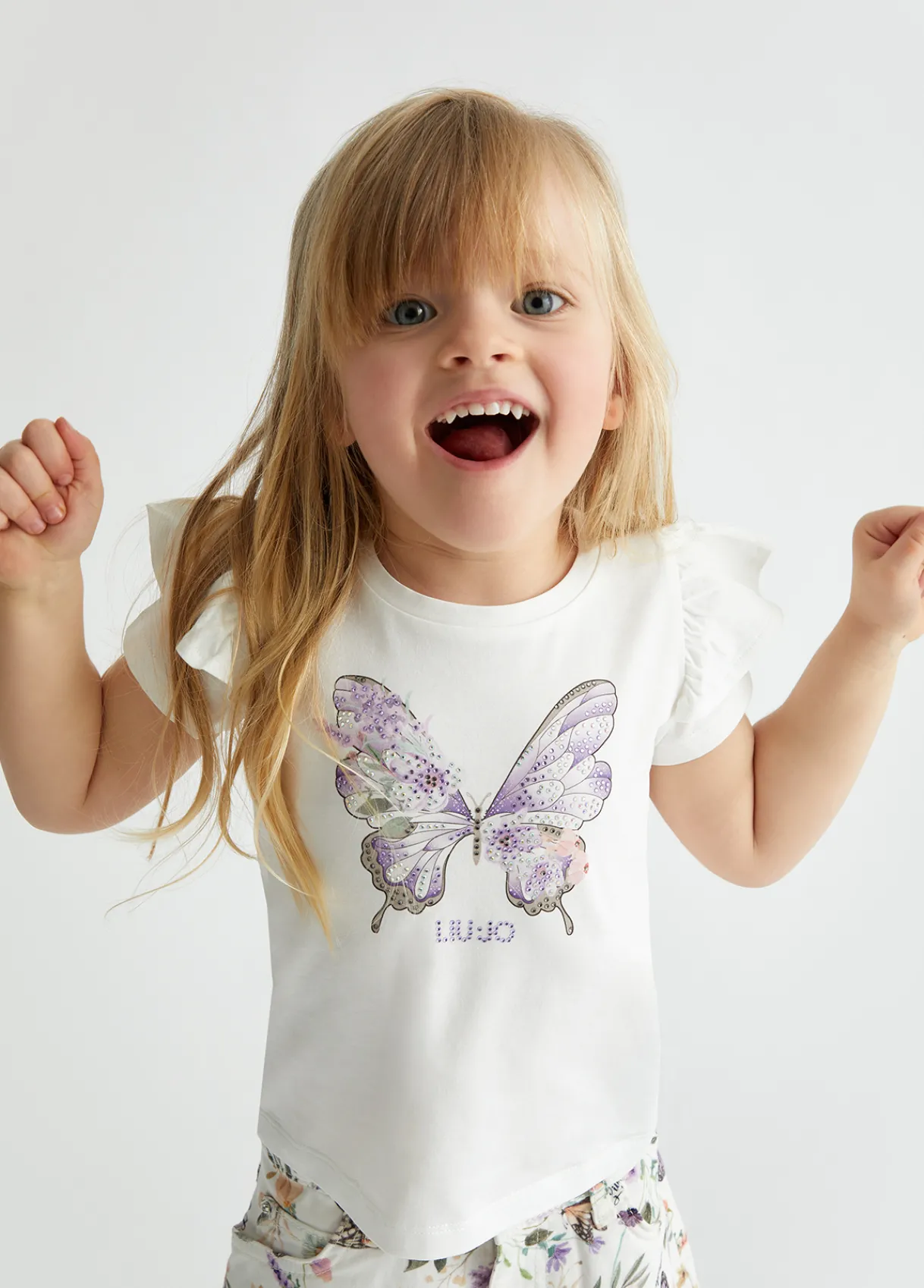 Liu Jo T-shirt en coton avec imprimé|Enfant T-Shirts