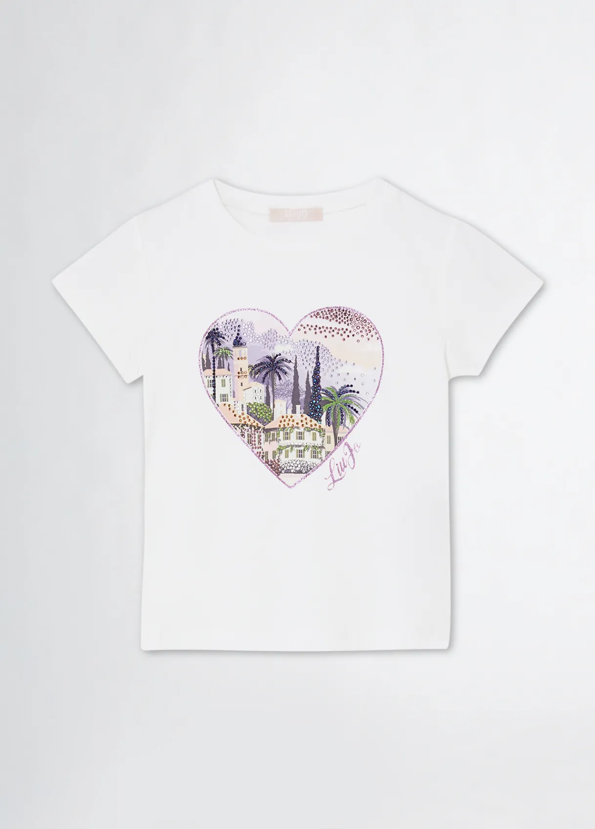 Liu Jo T-shirt en coton avec imprimé|Enfant T-Shirts