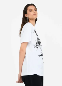Liu Jo T-shirt en coton avec imprimé|Femme T-Shirts Et Tops