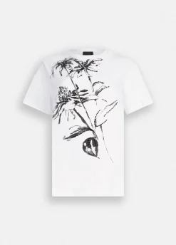 Liu Jo T-shirt en coton avec imprimé|Femme T-Shirts Et Tops