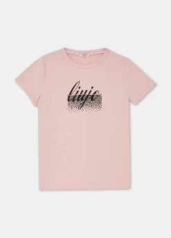 Liu Jo T-shirt en coton avec logo|Enfant T-Shirt