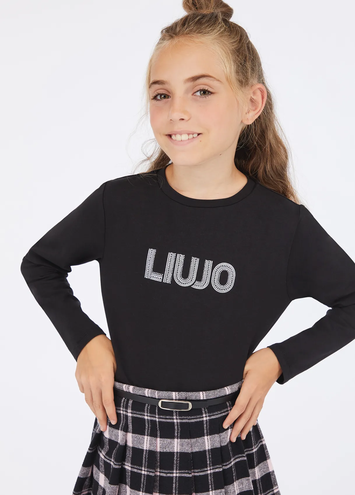 Liu Jo T-shirt en coton avec logo|Enfant T-Shirt