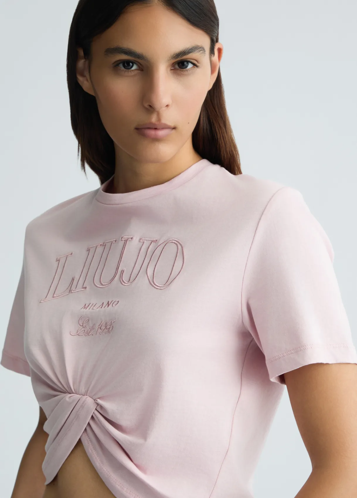 Liu Jo T-shirt en coton avec logo|Femme T-Shirts Et Tops