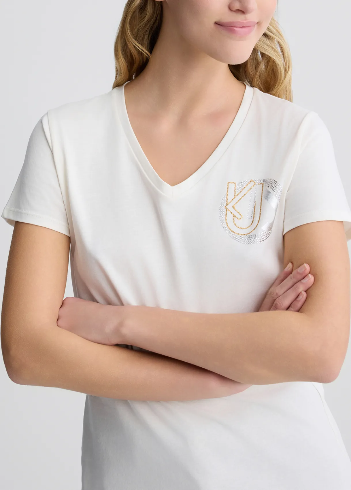 Liu Jo T-shirt en coton avec logo|Femme T-Shirts Et Tops