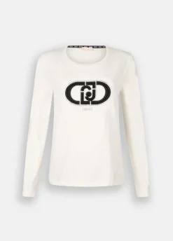 Liu Jo T-shirt en coton avec logo|Femme Vêtements De Sport