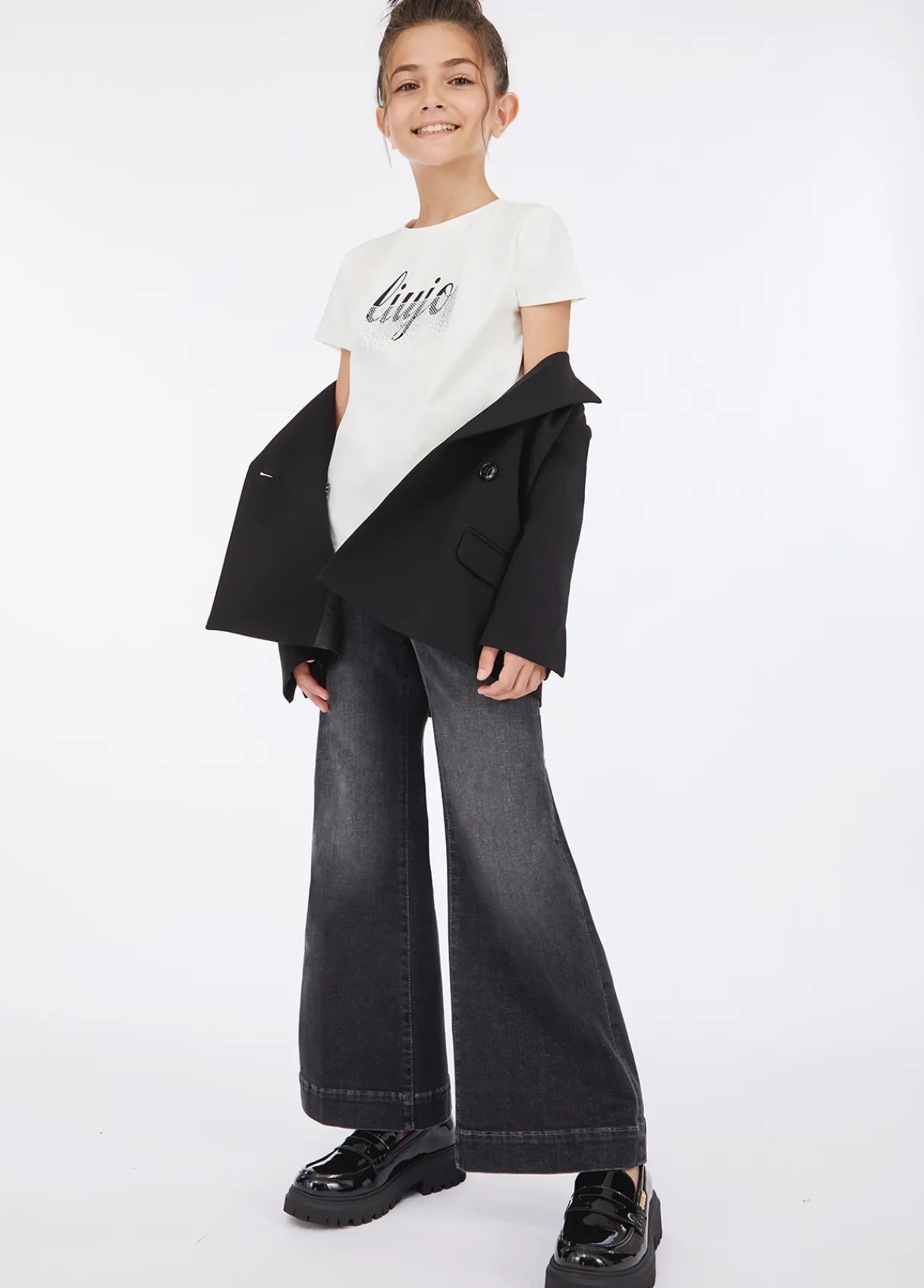 Liu Jo T-shirt en coton avec logo|Enfant T-Shirt