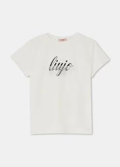 Liu Jo T-shirt en coton avec logo|Enfant T-Shirt
