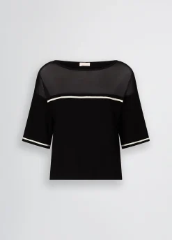 Liu Jo T-shirt en maille|Femme Vêtements De Sport|Mailles