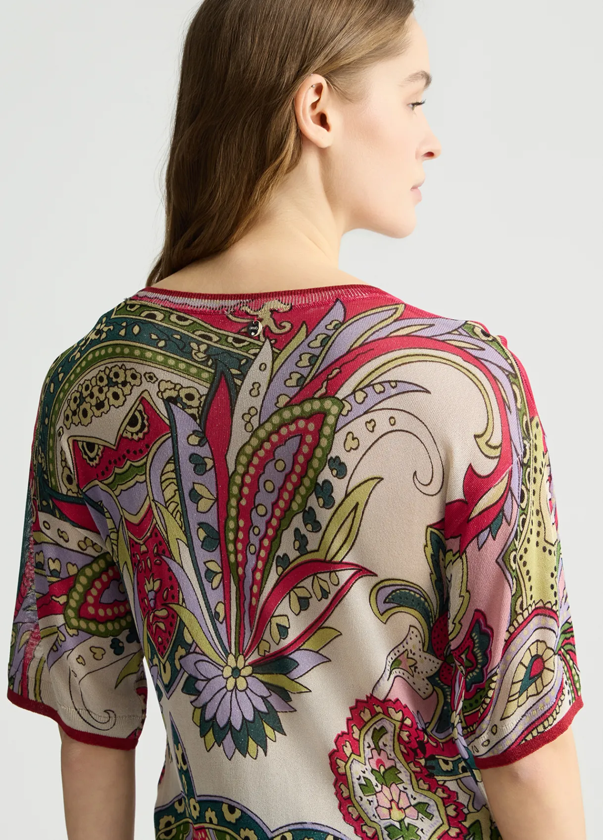 Liu Jo T-shirt en maille imprimé|Femme Mailles