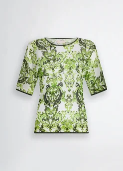 Liu Jo T-shirt en maille imprimé|Femme Mailles
