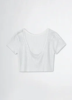 Liu Jo T-shirt en maille Lurex®|Enfant Pull Et Sweatshirts