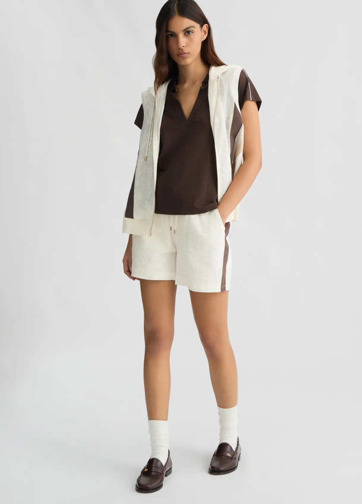 Liu Jo T-shirt en piqué|Femme T-Shirts Et Tops