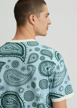 Liu Jo T-shirt en piqué de coton imprimé|Homme Polos Et T-Shirts