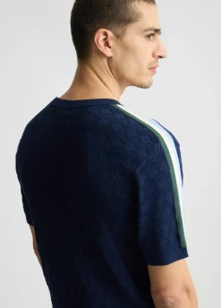 Liu Jo T-shirt jacquard|Homme Pulls Et Sweaters