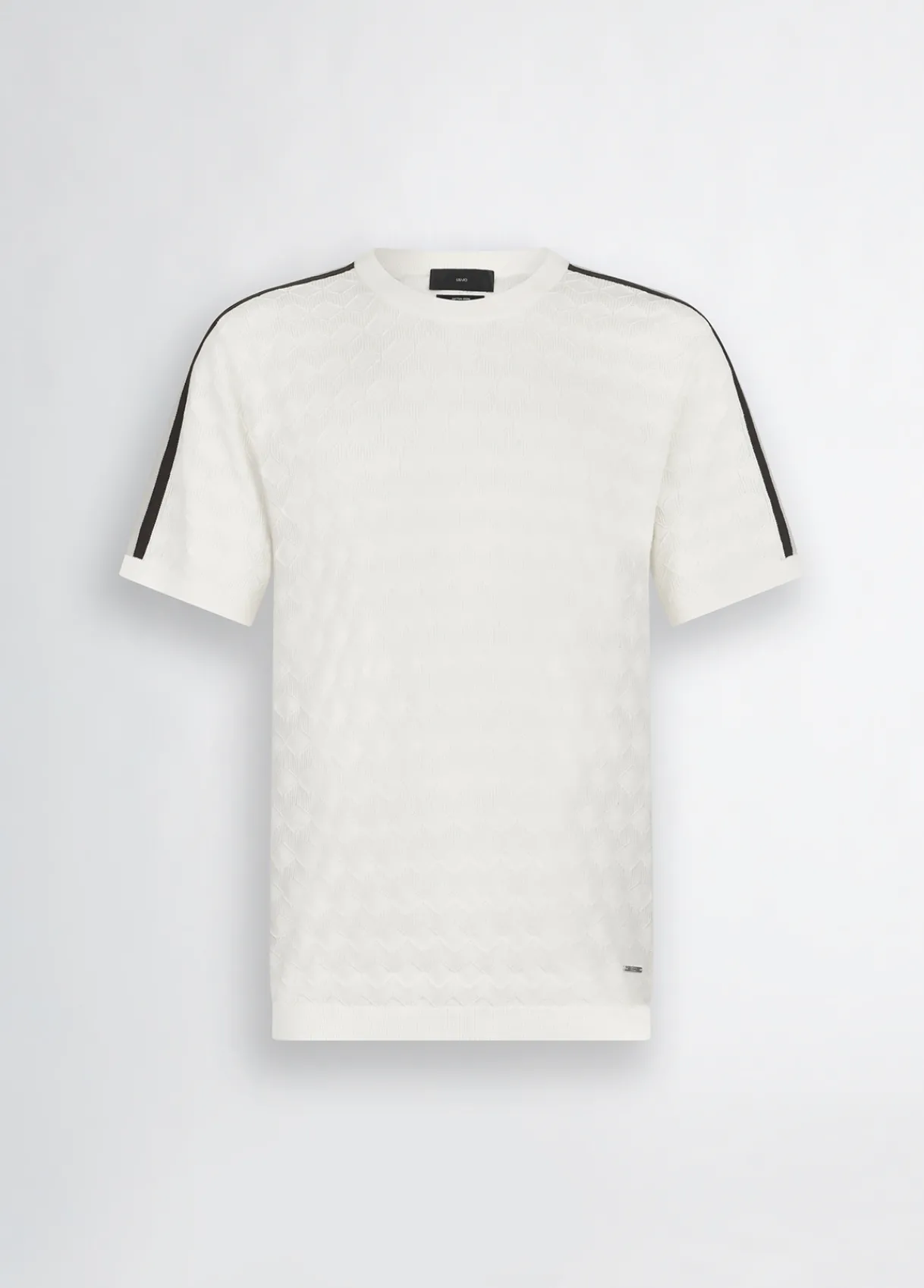 Liu Jo T-shirt jacquard|Homme Pulls Et Sweaters