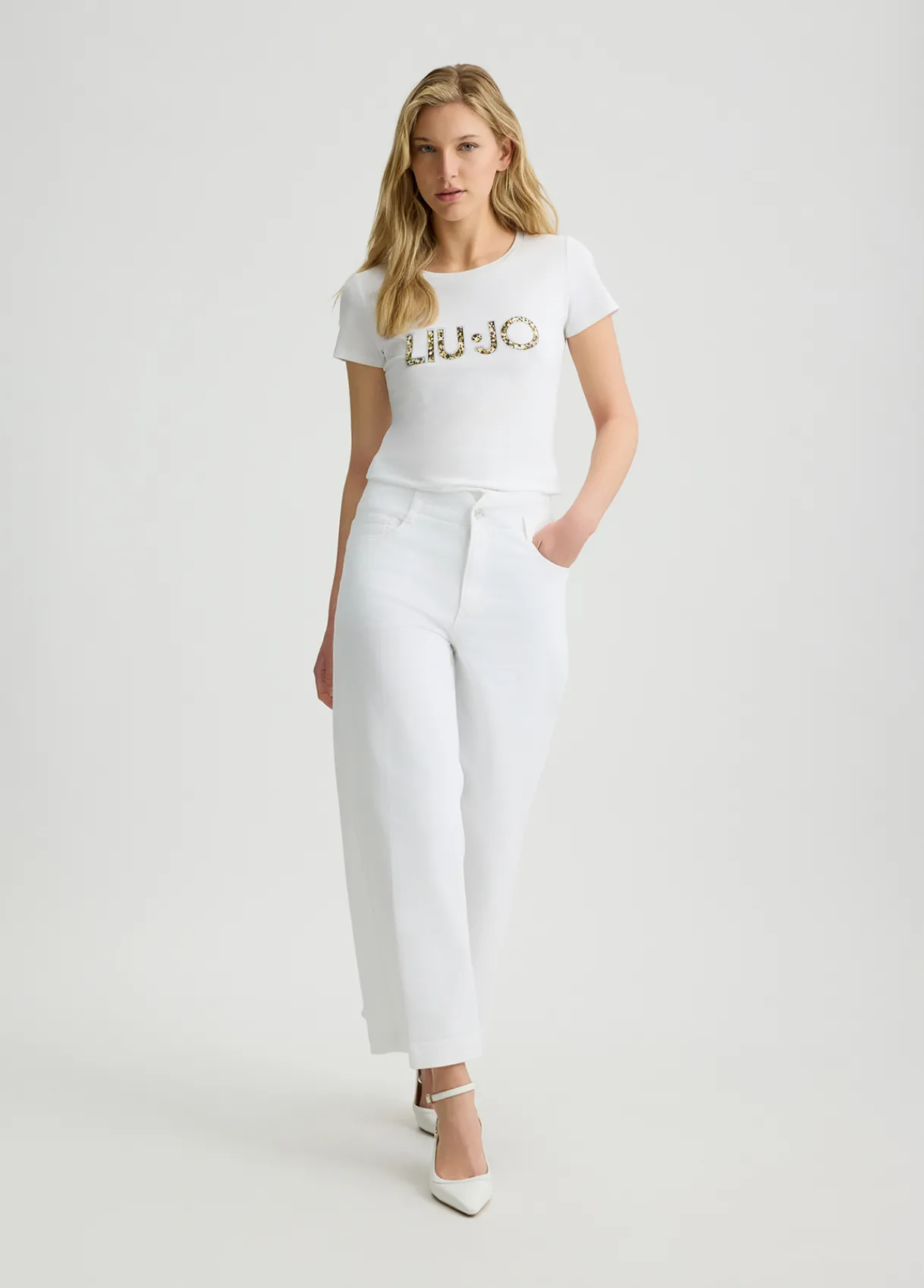 Liu Jo T-shirt Better avec logo animalier|Femme Mode Plage