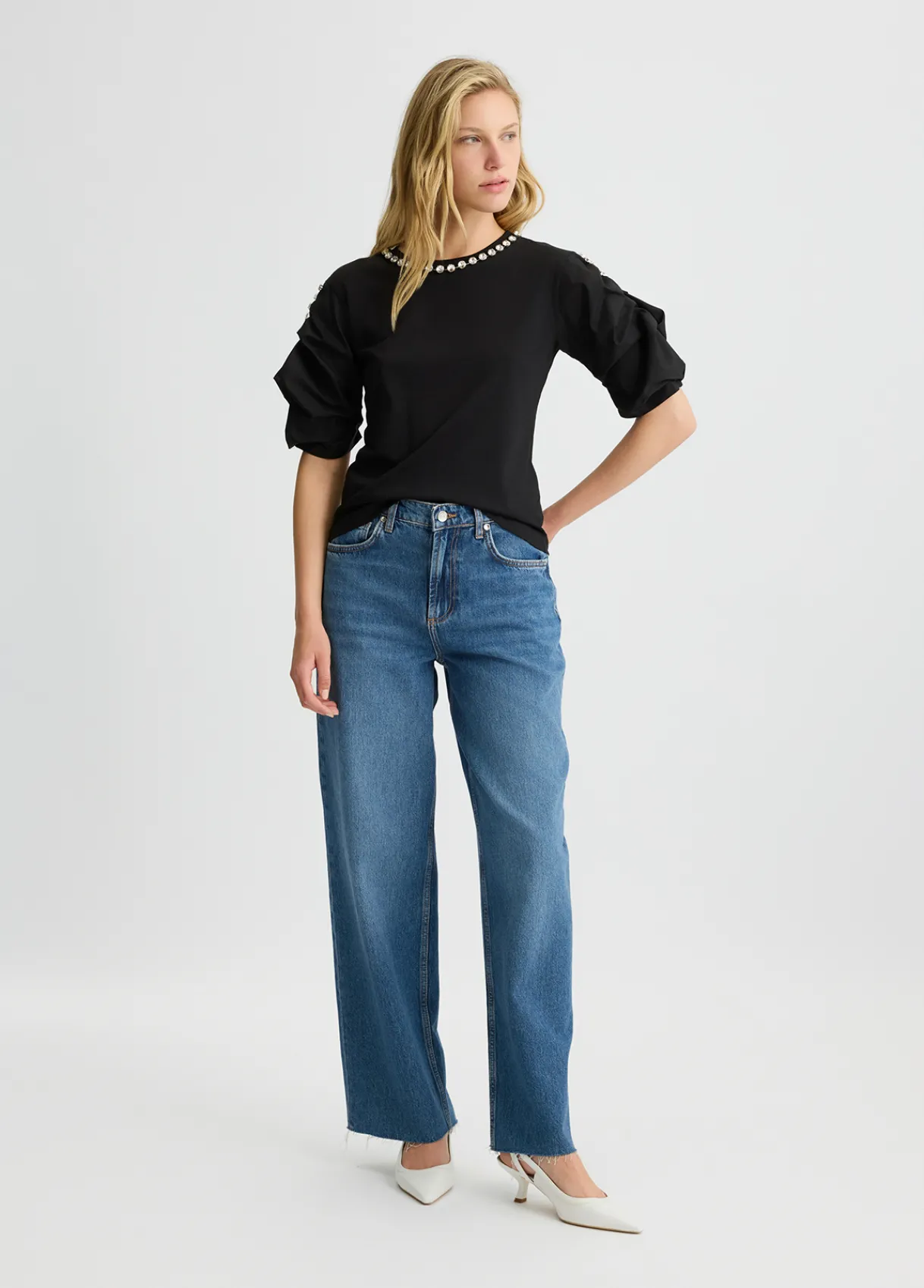 Liu Jo T-shirt orné de pierres|Femme T-Shirts Et Tops