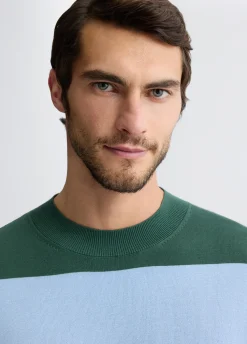 Liu Jo T-shirt rayé en maille|Homme Pulls Et Sweaters