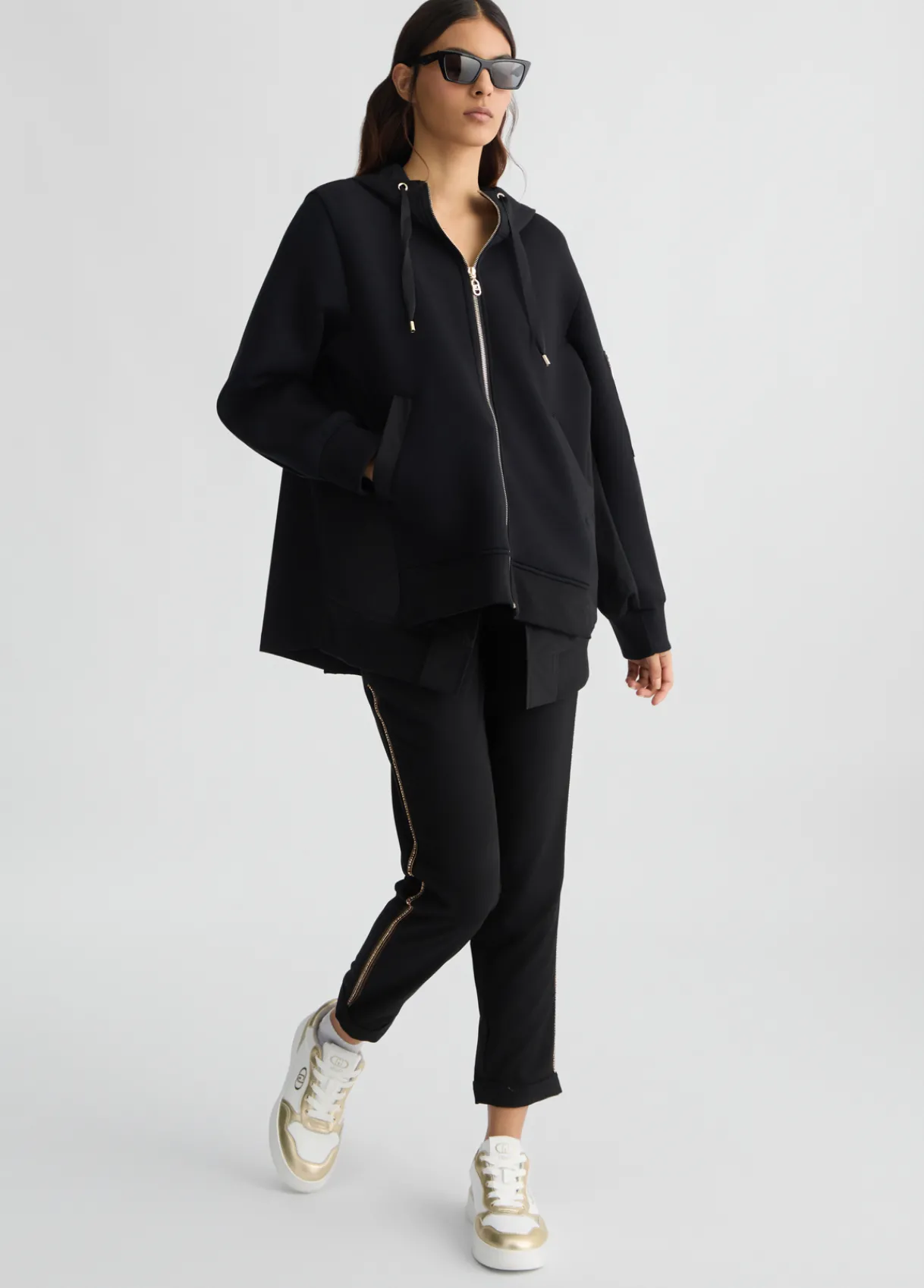 Liu Jo Veste avec capuche|Femme Manteaux|Vêtements De Sport