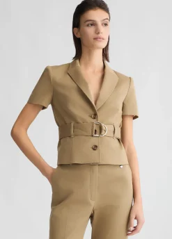 Liu Jo Veste avec ceinture|Femme Vestes|Tailleurs