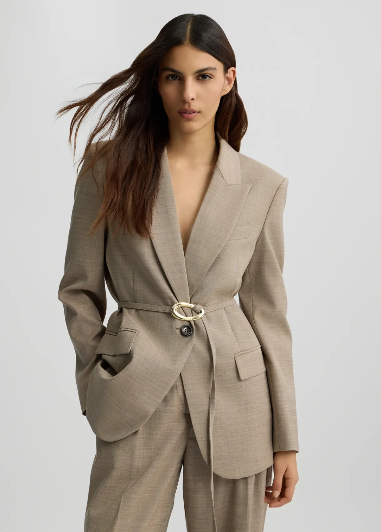 Liu Jo Veste avec ceinture|Femme Vestes|Tailleurs